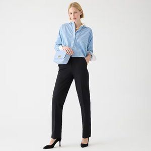 JCREW Matte Black Trousers